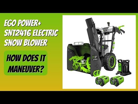 REVIEW (2026): EGO Power+ SNT2416 Electric Snow Blower. Features