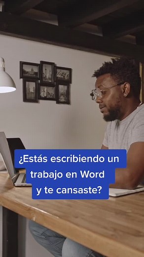 Dicta tu texto en Word y ahorra tiempo