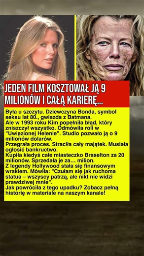 Kim Basinger Straciła Wszystko. Bankructwo, Pozew i 9 Milionów Dolarów Kary