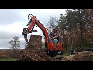 GARDNER'S GROUNDHOG Mini Excavator Puts BXPANDED RIPPER to the Test.