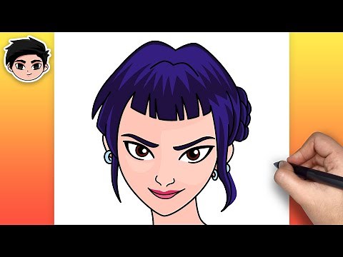 How To Draw ZOEY | KPop Demon Hunters - Step By Step Easy For Beginners