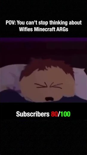 Wifies Minecraft ARGs are SOOOOO Scary #southpark #meme #minecraft craft