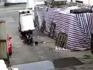 Man Crushed By Forklift On His Way To Work