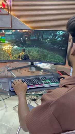SAMSUNG 34-inch ultrawide gaming monitor 🧨 #gamingmonitors #fpsgames #curvedmonitor #pcbuild