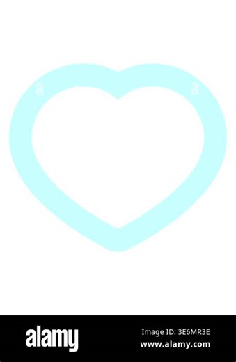 shivering motion animation of a heart symbol graphic icon Stock Video Footage - Alamy