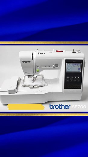 Level up your sewing game with the Brother SE700 sewing and embroidery machine! 🧵✂️ With its innovative WiFi connectivity, you can easily transfer designs straight from your device and bring your creations to life. Unleash your creativity and stitch your way to stunning designs. Bundles starting at $499.99.✨ https://tinyurl.com/BrotherSE700 #brothermachine #brothersewingmachine #sewingandembroidery #WiFiEnabled #stitchersgonnastitch #creativesewing #sewing #embroideryinspiration