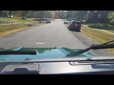 Driving Video # 1 , 1998 Defender 90 TD5 (Green)