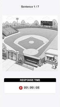🎙 TOEFL Speaking 2026 Task 1: Campus Baseball Diamond | Listen & Repeat #205