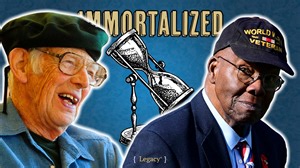 8.9K views · 153 reactions | Sixteen million Americans served in World War II–and in 2021, only two percent of them are still with us. In this episode of "Immortalized," we explore the memories of ten wartime heroes who have died recently, including the legendary fighter pilot Chuck Yeager; Dorothy Cole, the oldest living Marine; Joe Vandever, one of the brilliant Navajo code talkers, and the real woman whose life inspired the iconic figure of Rosie the Riveter. | Legacy.com | Facebook