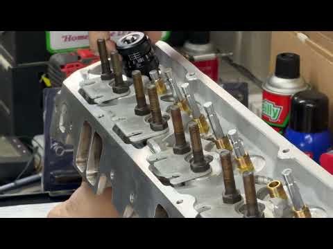 Install Valve Springs: SBC Cylinder Head Rebuild Part V