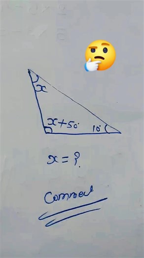 2.3K views · 12 reactions | Can you solve it #maths #viralreels #simplicity #triangle #IQTest #puzzles #puzzle #geometry | Vikash Sharma | Facebook