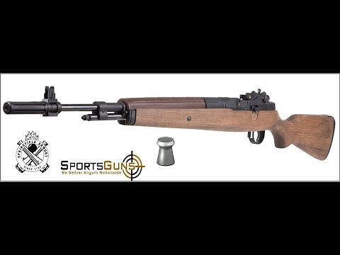 Springfield M1A Pellet firing Air Rifle By Air Venturi. This is So Good......