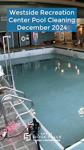 Gearing up for opening day! Get ready for a freshly cleaned pool at the Westside Recreation Center opening January 2nd. Join the fun & grab your passes today at: https://recreation.siouxfalls.gov/wbwsc/webtrac.wsc/search.html?display=detail&module=PM | Sioux Falls Parks and Recreation
