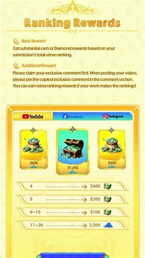 Mlbb free diamond #MOBA55GoldenMonth #MOBA55Creator