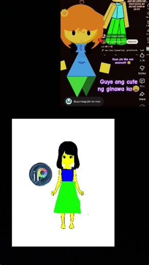 I used the coloring app that looks like the badge