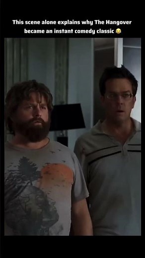 This scene alone explains why The Hangover became an instant comedy classic 😂 |🎥: Hangover (2009)