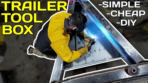Custom Trailer Toolbox Build for Chains & Binders