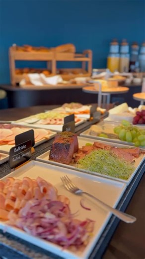 We’re back! Welcome to our newly renovated and reopened breakfast restaurant ❤️ (same old beautiful view) ✨ #hotelatlanticaarhus #aarhus #hotelatlantic | Hotel Atlantic