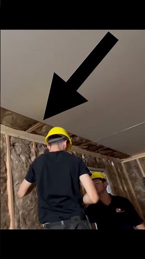 Daily Curriculum Video - DAY 62 - TASK 2B - Pt 1 - how to hang drywall on ceiling