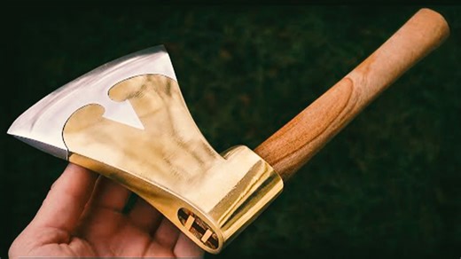 Making a Dovetail Tomahawk from Scrap