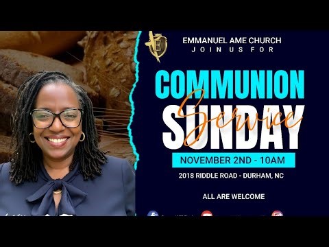 💖Emmanuel AME Church Sunday Service | Worship & Word with Rev. Dr. Bridgette | Nov 2, 2025