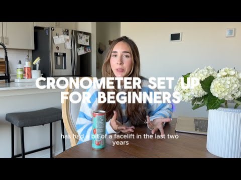 CRONOMETER SET UP GUIDE!!