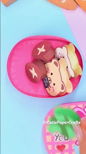 DIY Mini Lunch Box with Full Meal from Paper 🍱✨ | Cute Food Craft | Cutie Paper Crafts #diyshorts