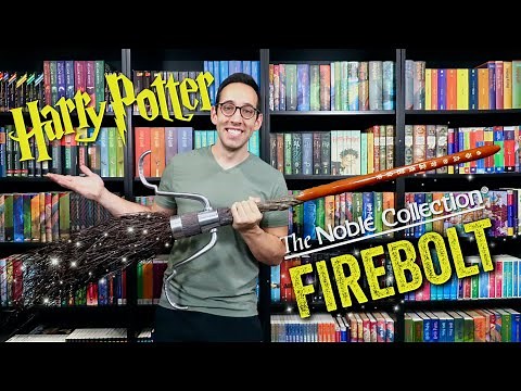 Unboxing the FIREBOLT Broomstick by The Noble Collection | Harry Potter