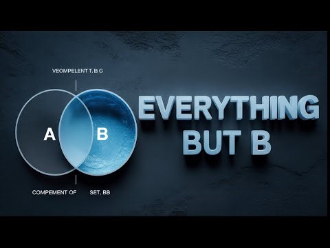 Understand And Use The Complement Of A Set