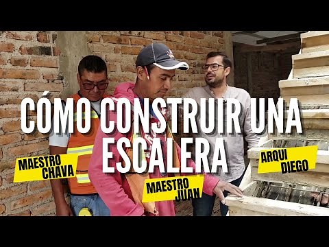 CÓMO hacer ESCALERAS DE CONCRETO 🏗️