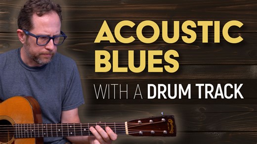 48K views · 890 reactions | 12 bar acoustic blues with a drum track for this week's lesson - lots of good licks to steal in this one! #guitarlessons #bluesguitar | ActiveMelody Guitar Lessons | Facebook