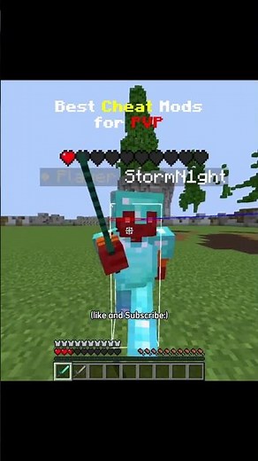 "Best Cheat Mods for PVP" #minecraft #shorts