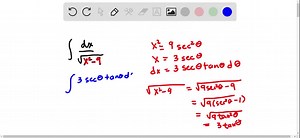 SOLVED:Evaluate the integral using trigonometric substitution Refer to the table of trigonometric integrals as necessary ∫(d x)/((x^2+9)^2)