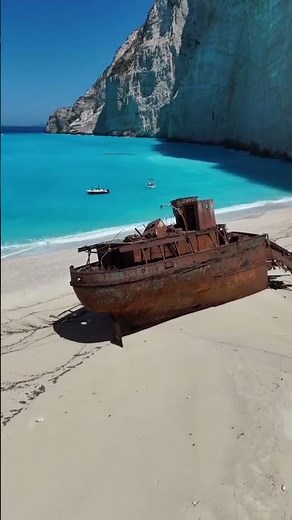 🇬🇷 Navagio Beach: Greece's Hidden Paradise! 😍