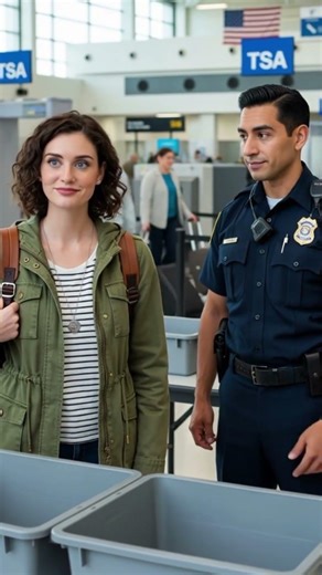 ✅ First Time at US Airport TSA Security – Real English Conversation ✈️