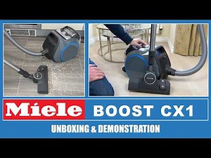 Miele Boost CX1 Bagless Vacuum Cleaner Unboxing & Demonstration