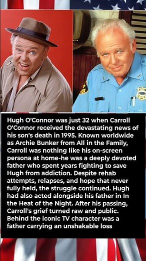 Behind TV Legend Archie Bunker Was a Father Broken by Tragedy” 💔📺 #viralstory