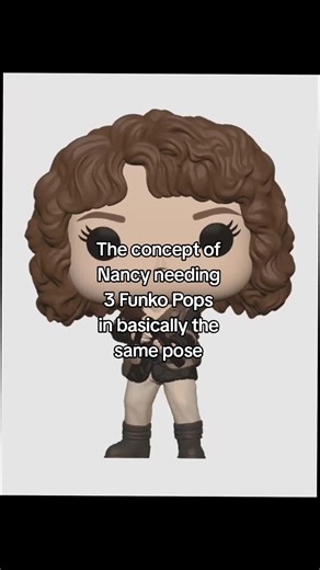 Nancy's Funko Pops Collection from Stranger Things