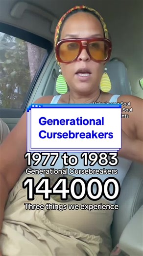 Three things Generational Cursebreakers from 1977 to 1983 often experienced. #80s #70s #xennials #generational #numerology