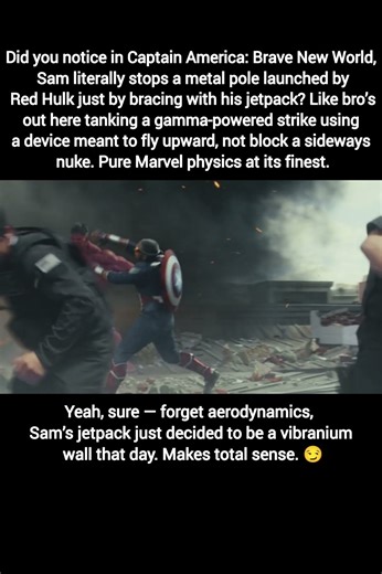 💥 Marvel Physics Goes Wild in Captain America: Brave New World