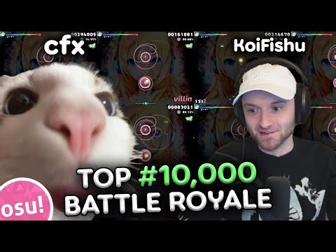 I Must Win KoiFishu's Top #10,000 Battle Royale