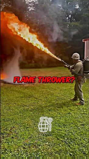 How To Use A Flamethrower🪖