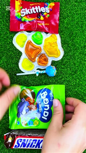 Candy Party ASMR 🍫🍬 | Snickers, Skittles & Lollipops