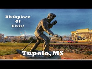 Tupelo, MS: Walking Tour in 4K