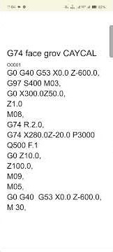 G74 Cycle Face Grooving Explained | CNC Lathe G74 Face Grooving Tutorial (Hindi/Urdu)