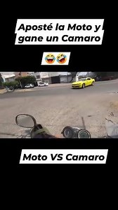 538K views · 10K reactions | Aposté la Moto y Gane un Cámaro Nuevo 藍 #apuesta #car #camaro #vs #motos #lol #moto #jajaja #viralreels #viralreelsシ #reels #shorts | Hippie Boy | Facebook