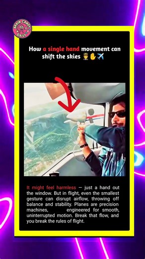 • How a Simple Hand Movement Can Affect an Airplane