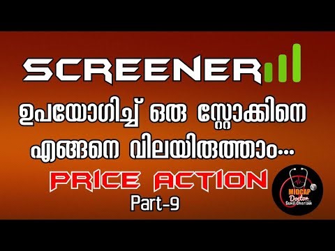 Price Action Part 9 How to Use Screener for Fundamental analysis
