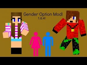 Minecraft Mod Showcase: Female Gender Mod