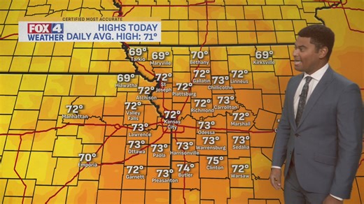 Wednesday midday forecast